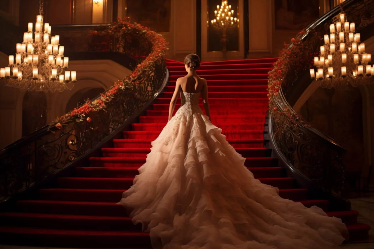 Vörös ruha esküvőre - elegancia és szenvedély
